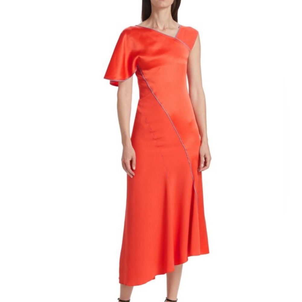 Victoria Beckham Spiral Seam Dress